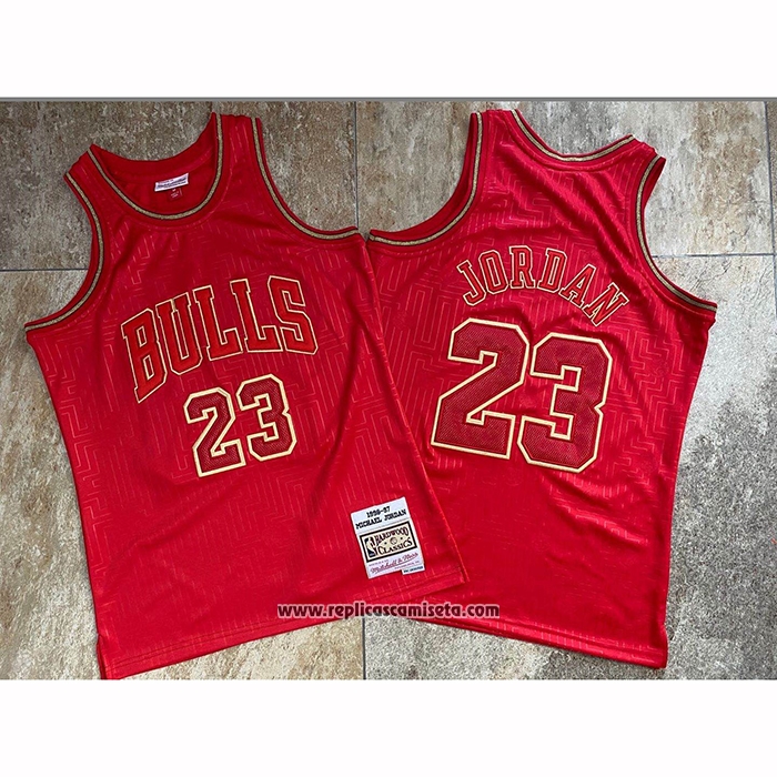 Camiseta Chicago Bulls Michael Jordan #23 Retro 2020 Chinese New Year Rojo